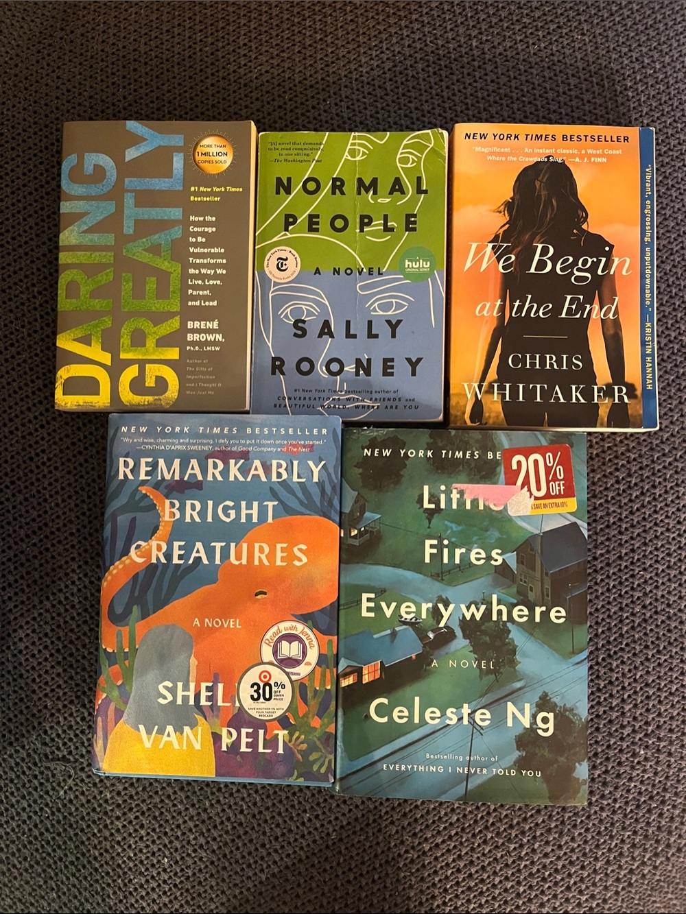 Popular Books - 5/$20 or $6 each